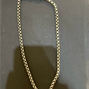 David Yurman Box Chain Necklace